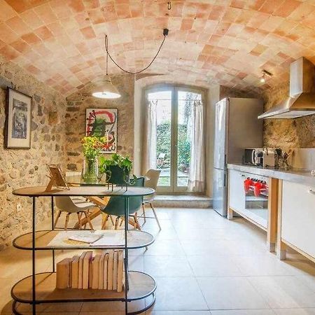 Apartamento Baños Arabes con jardín Girona Exterior foto