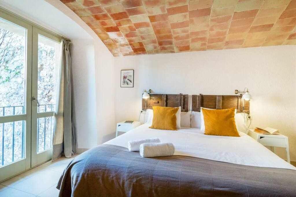 Apartamento Baños Arabes con jardín Girona Exterior foto